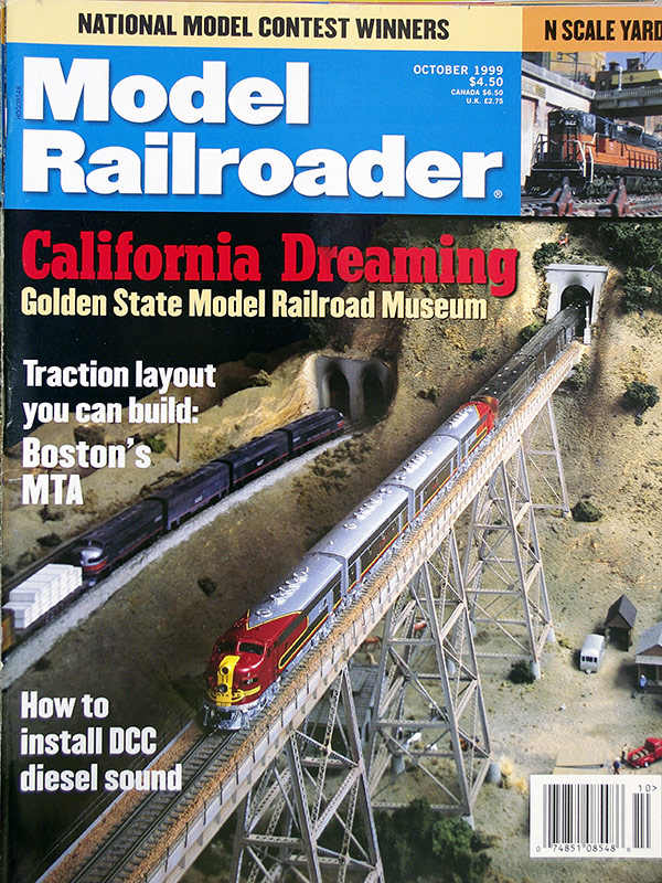  Model Railroader 10/1999 в продаже