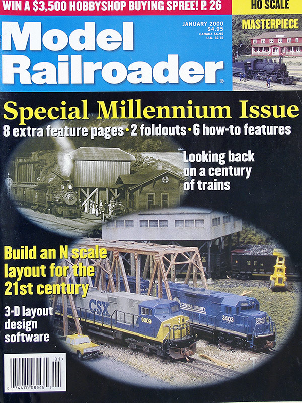  Model Railroader 1/2000 в продаже