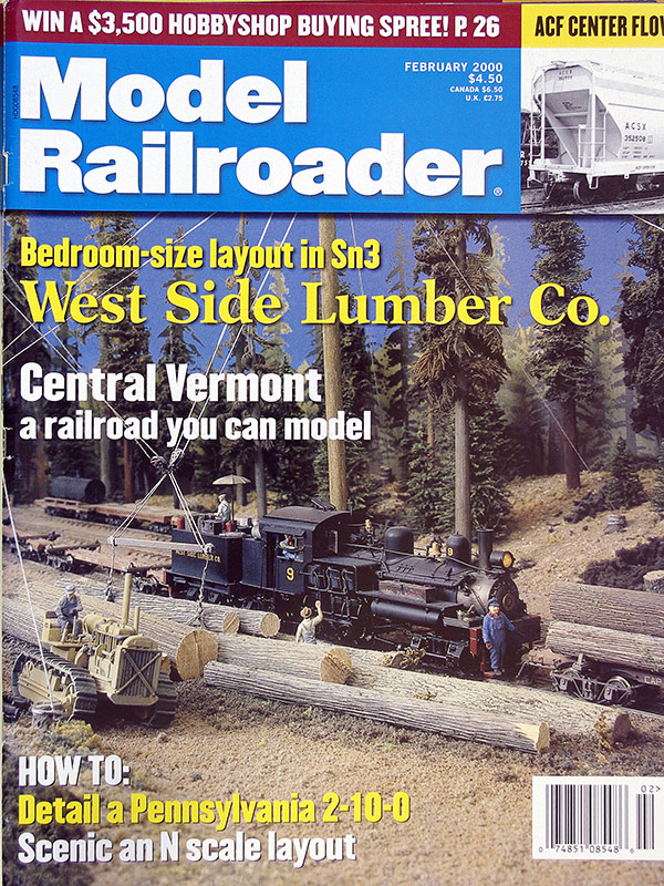  Model Railroader 2/2000 в продаже