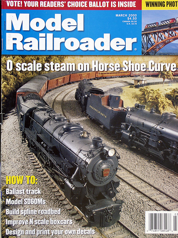  Model Railroader 3/2000 в продаже