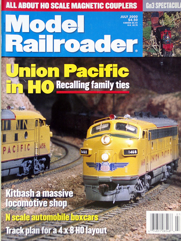 Model Railroader 7/2000 в продаже