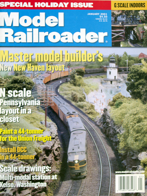  Model Railroader 1/2001 в продаже
