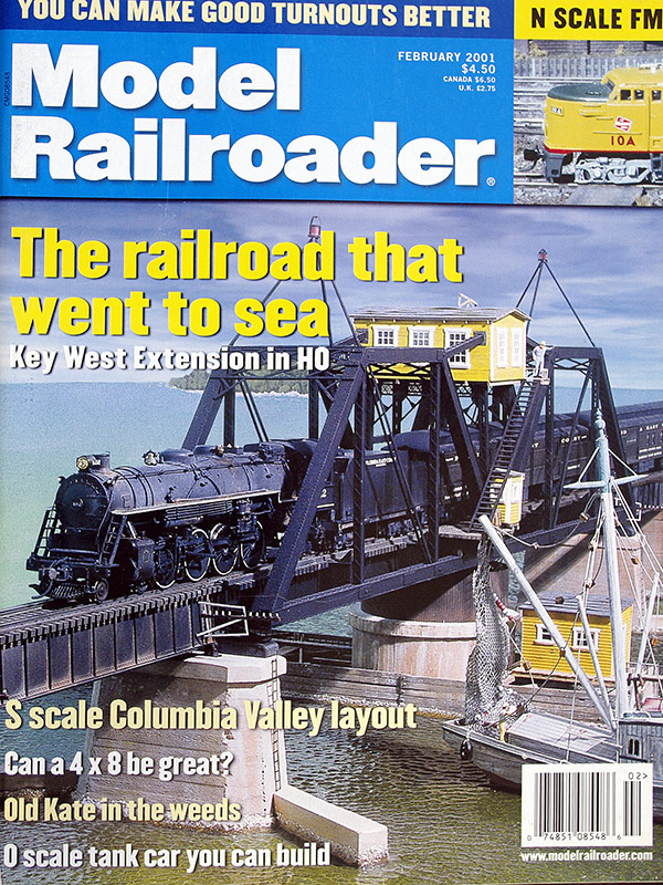  Model Railroader 2/2001 в продаже