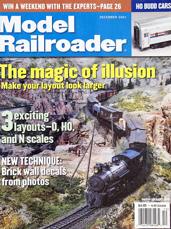  Model Railroader 12/2001 в продаже