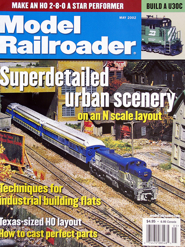 Model Railroader 5/2002 в продаже