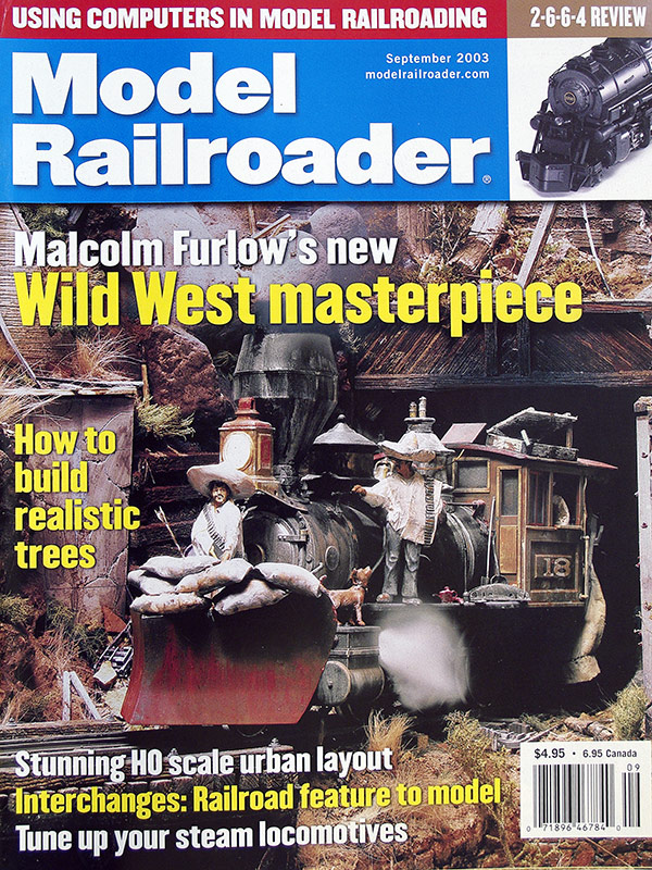  Model Railroader 9/2003 в продаже