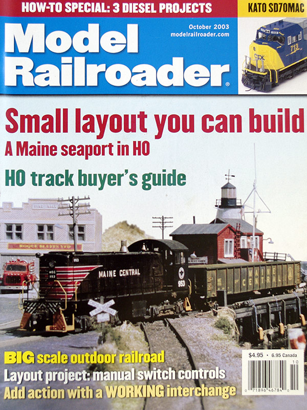 Model Railroader 10/2003 в продаже