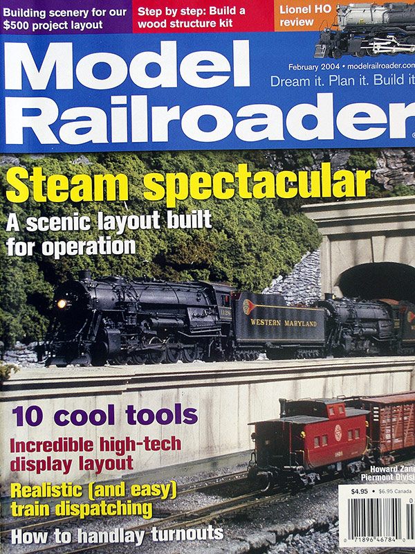  Model Railroader 2/2004 в продаже