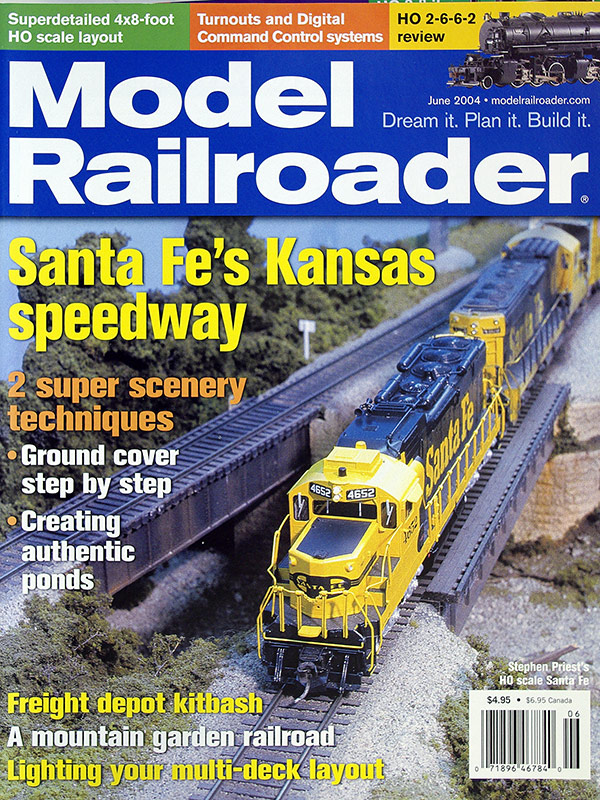  Model Railroader 6/2004 в продаже