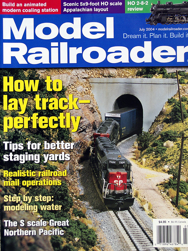  Model Railroader 7/2004 в продаже
