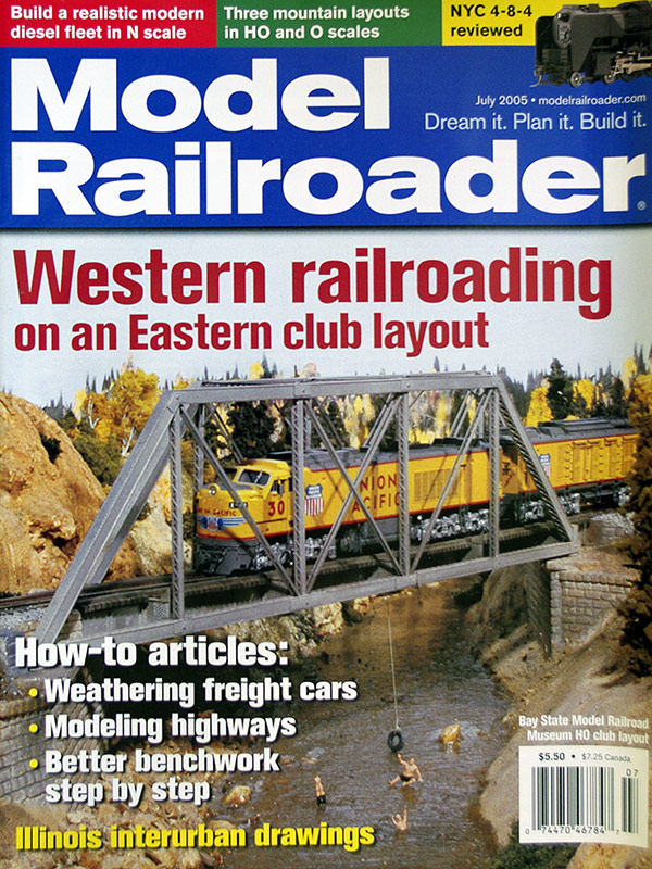Model Railroader 7/2005 купить Model Railroader 7/2005 купить