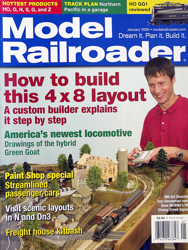  Model Railroader 1/2006 в продаже