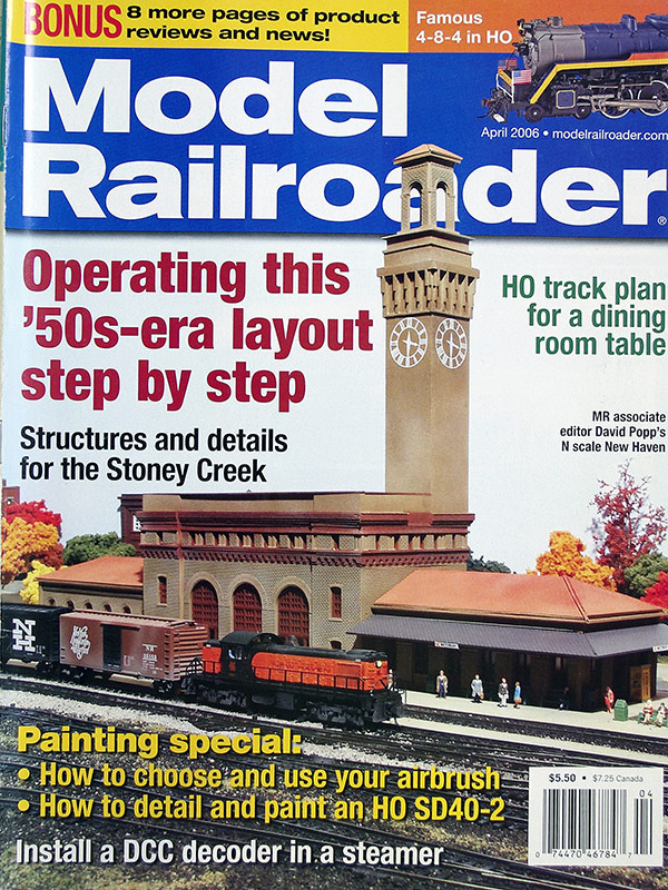  Model Railroader 4/2006 в продаже