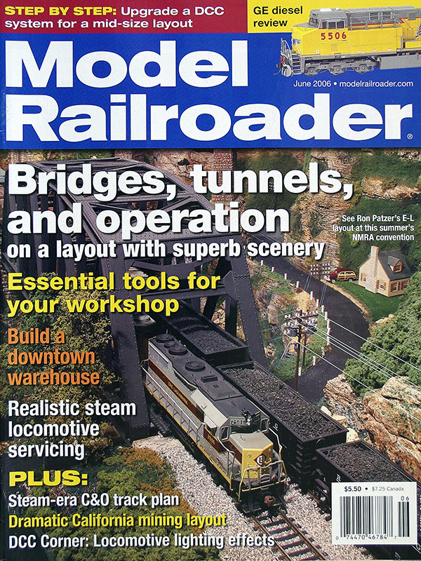  Model Railroader 6/2006 в продаже