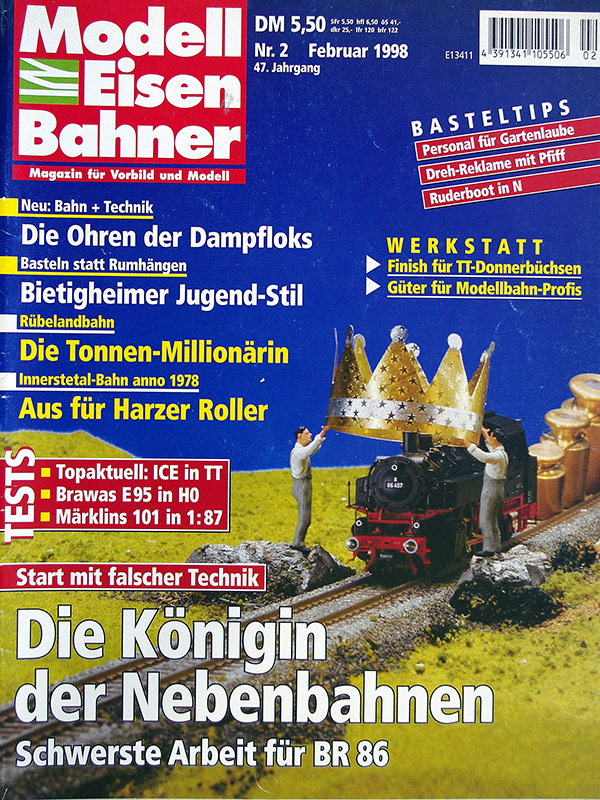  Modell EisenBahner 2/1998 в продаже