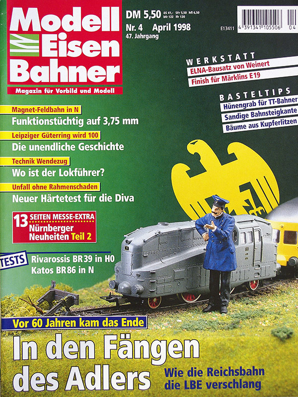  Modell EisenBahner 4/1998 в продаже