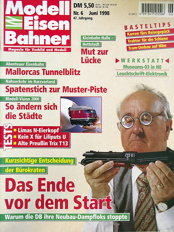  Modell EisenBahner 6/1998 в продаже