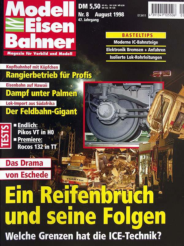  Modell EisenBahner 8/1998 в продаже