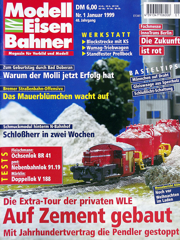  Modell EisenBahner 1/1999 в продаже