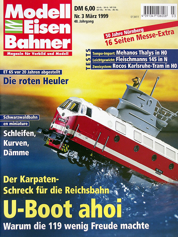  Modell EisenBahner 3/1999 в продаже