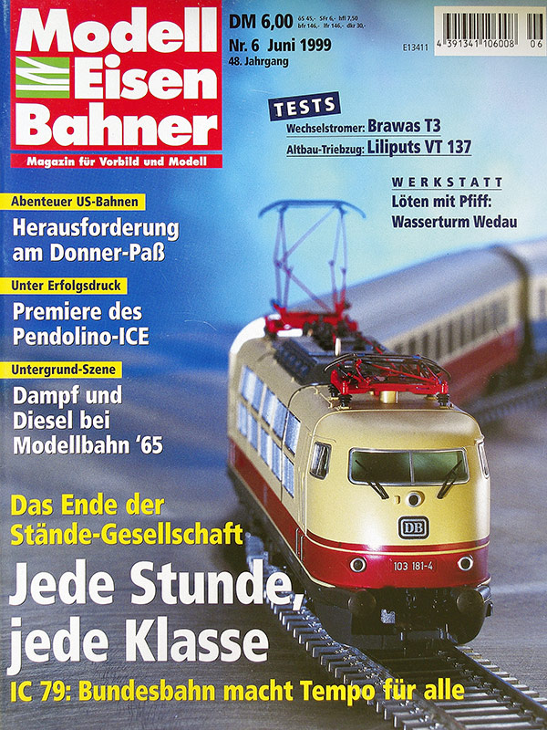  Modell EisenBahner 6/1999 в продаже