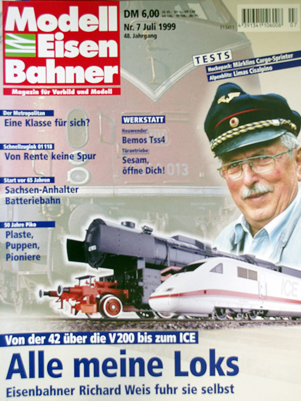  Modell EisenBahner 7/1999 в продаже