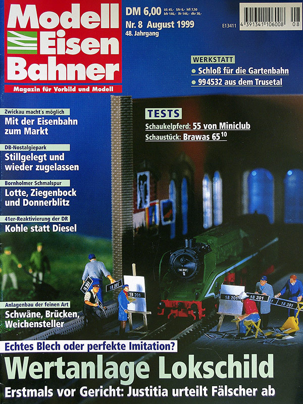  Modell EisenBahner 8/1999 в продаже