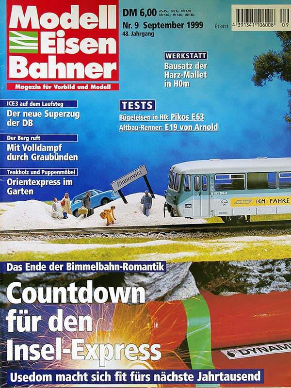  Modell EisenBahner 9/1999 в продаже