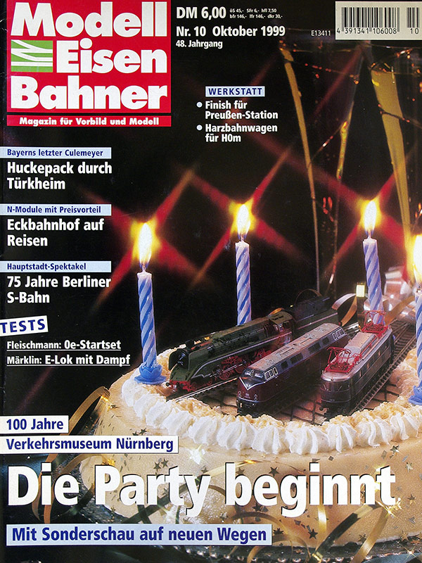  Modell EisenBahner 10/1999 в продаже