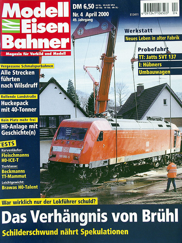  Modell EisenBahner 4/2000 в продаже