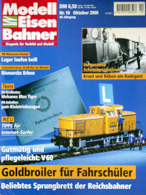  Modell EisenBahner 10/2000 в продаже