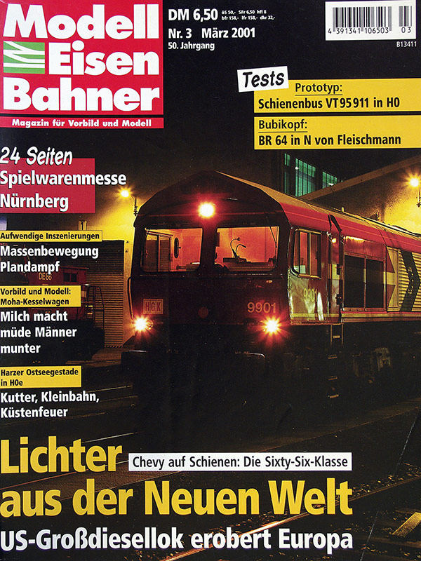  Modell EisenBahner 3/2001 в продаже