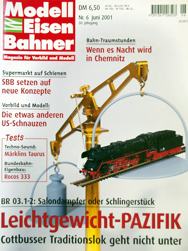  Modell EisenBahner 6/2001 в продаже
