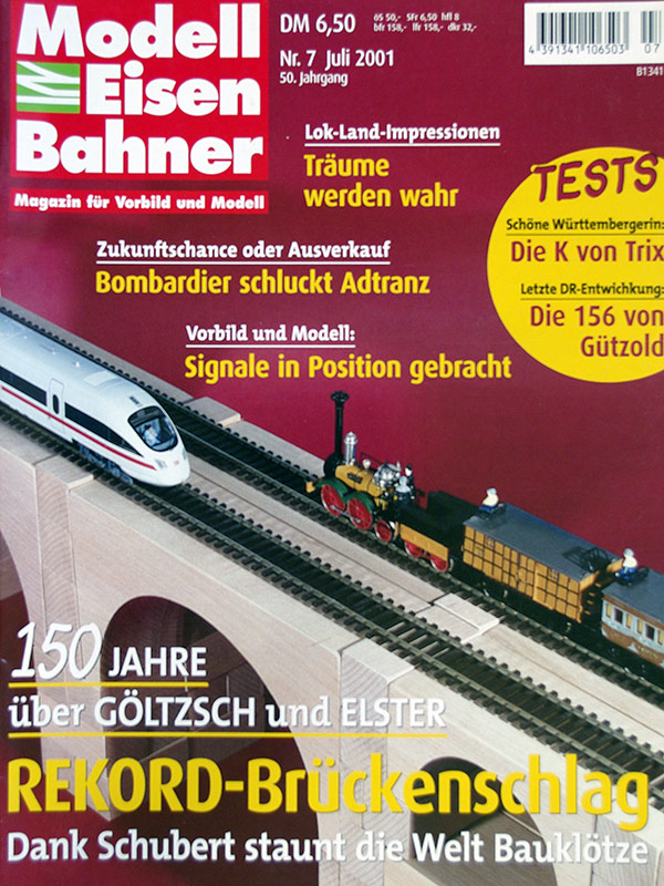  Modell EisenBahner 7/2001 в продаже