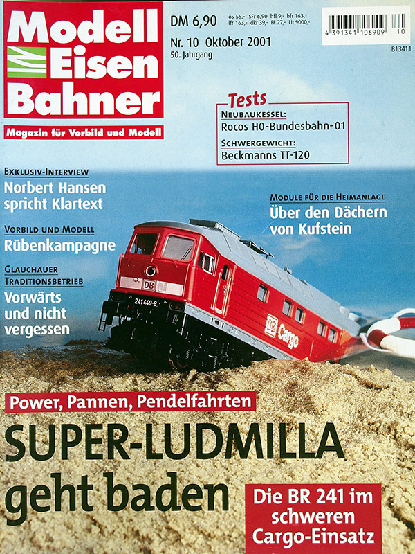  Modell EisenBahner 10/2001 в продаже