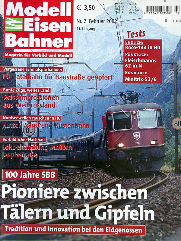  Modell EisenBahner 2/2002 в продаже