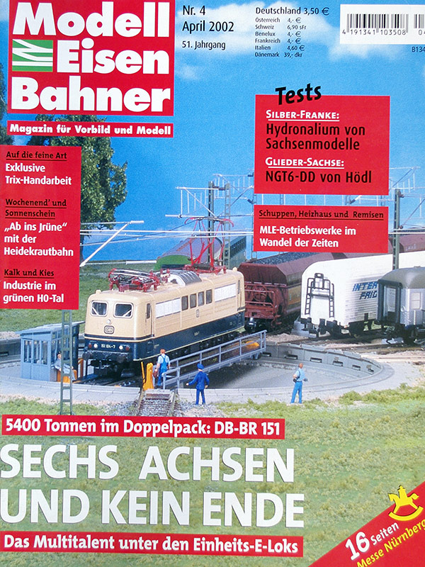  Modell EisenBahner 4/2002 в продаже