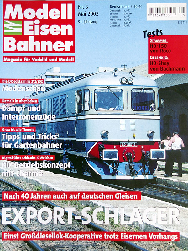  Modell EisenBahner 5/2002 в продаже