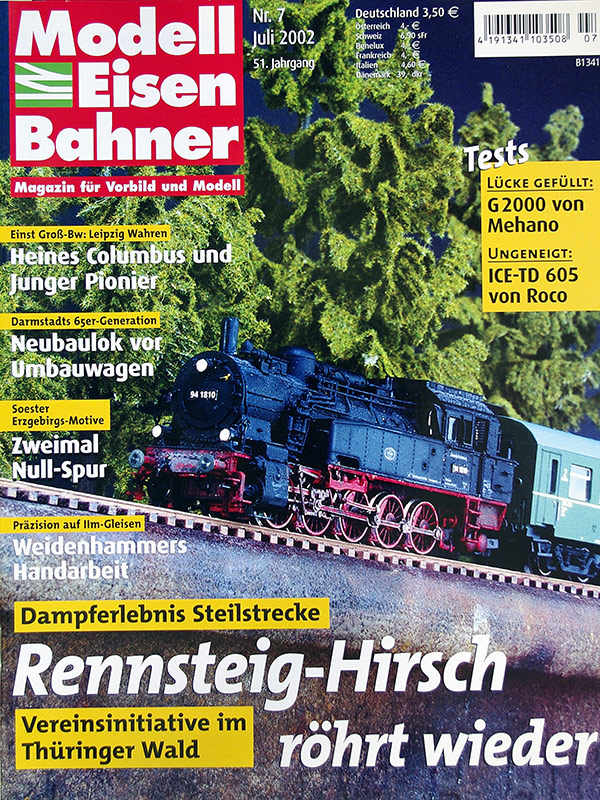  Modell EisenBahner 7/2002 в продаже