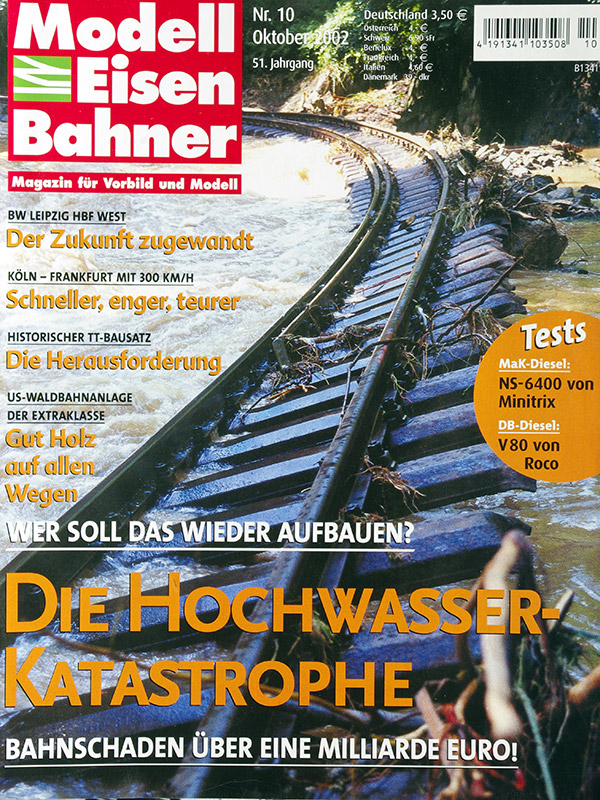  Modell EisenBahner 10/2002 в продаже