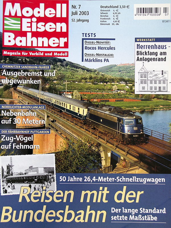  Modell EisenBahner 7/2003 в продаже