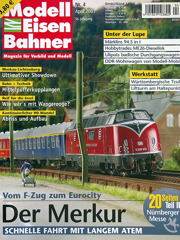  Modell EisenBahner 4/2007 в продаже