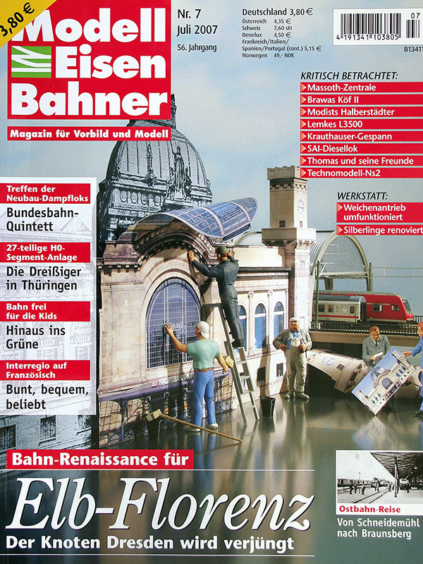  Modell EisenBahner 7/2007 в продаже