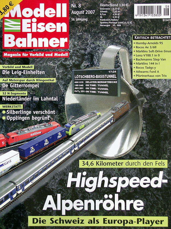  Modell EisenBahner 8/2007 в продаже