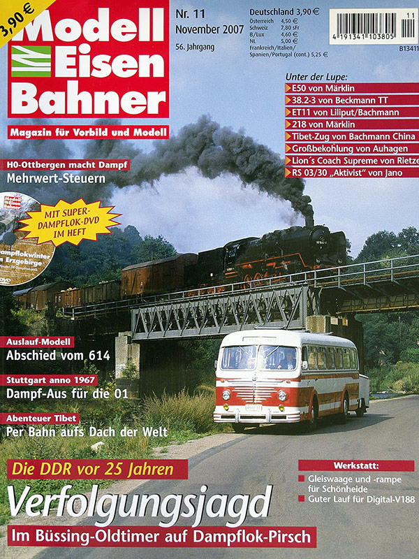  Modell EisenBahner 11/2007 в продаже