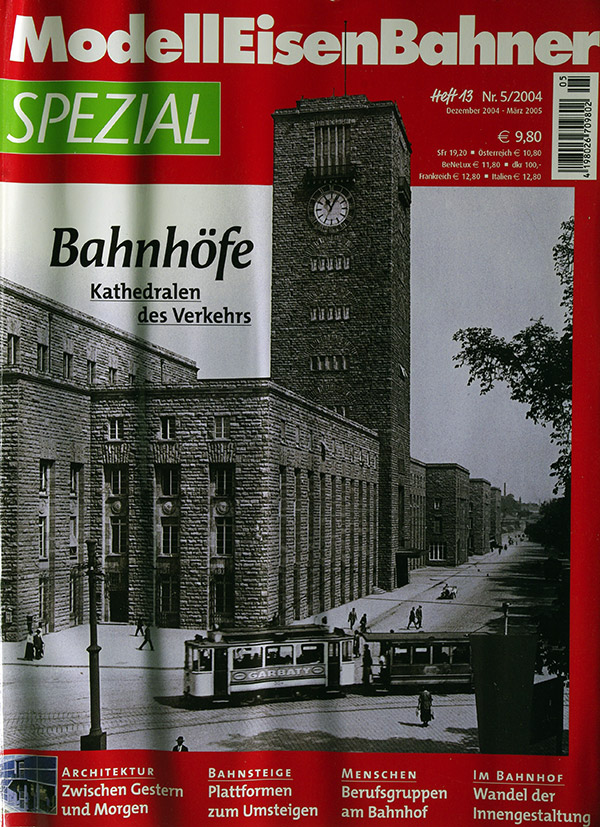  ModellEisenBahner Spezial 5/2004 в продаже