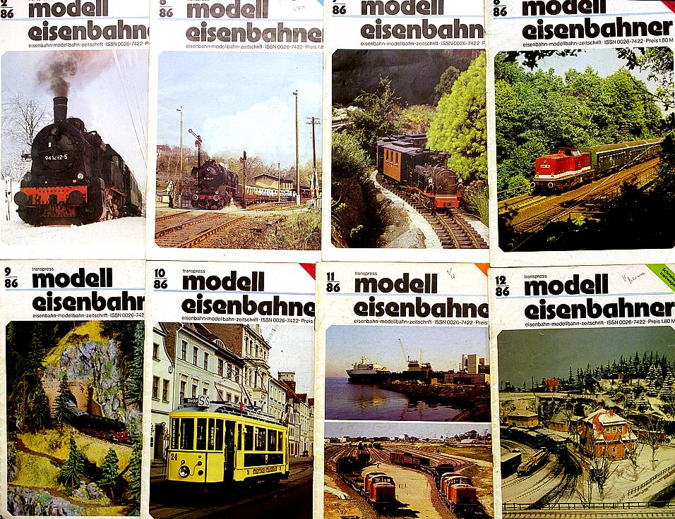  Modell EisenBahner 2,3,7-12/1986 в продаже