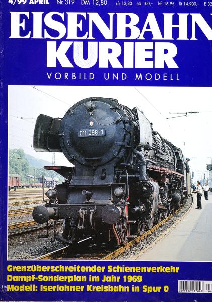  Eisenbahn Kurier 4/1999 в продаже