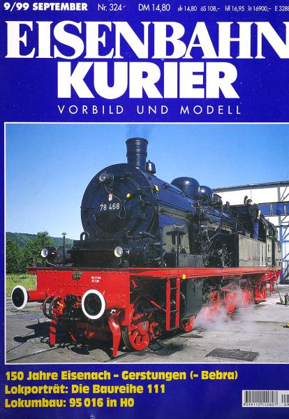  Eisenbahn Kurier 9/1999 в продаже