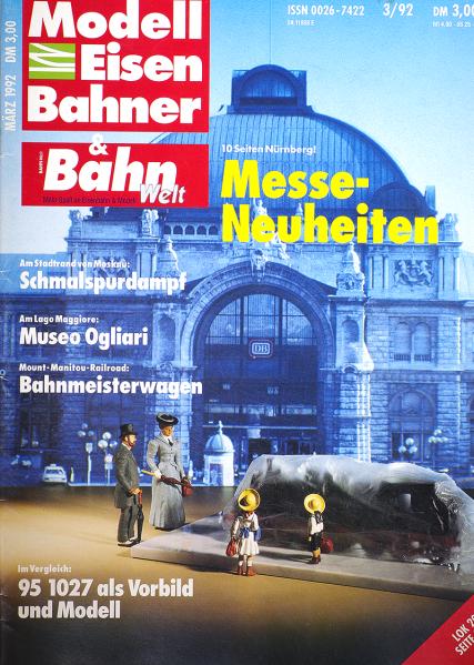  Modell EisenBahner 3/1992 в продаже